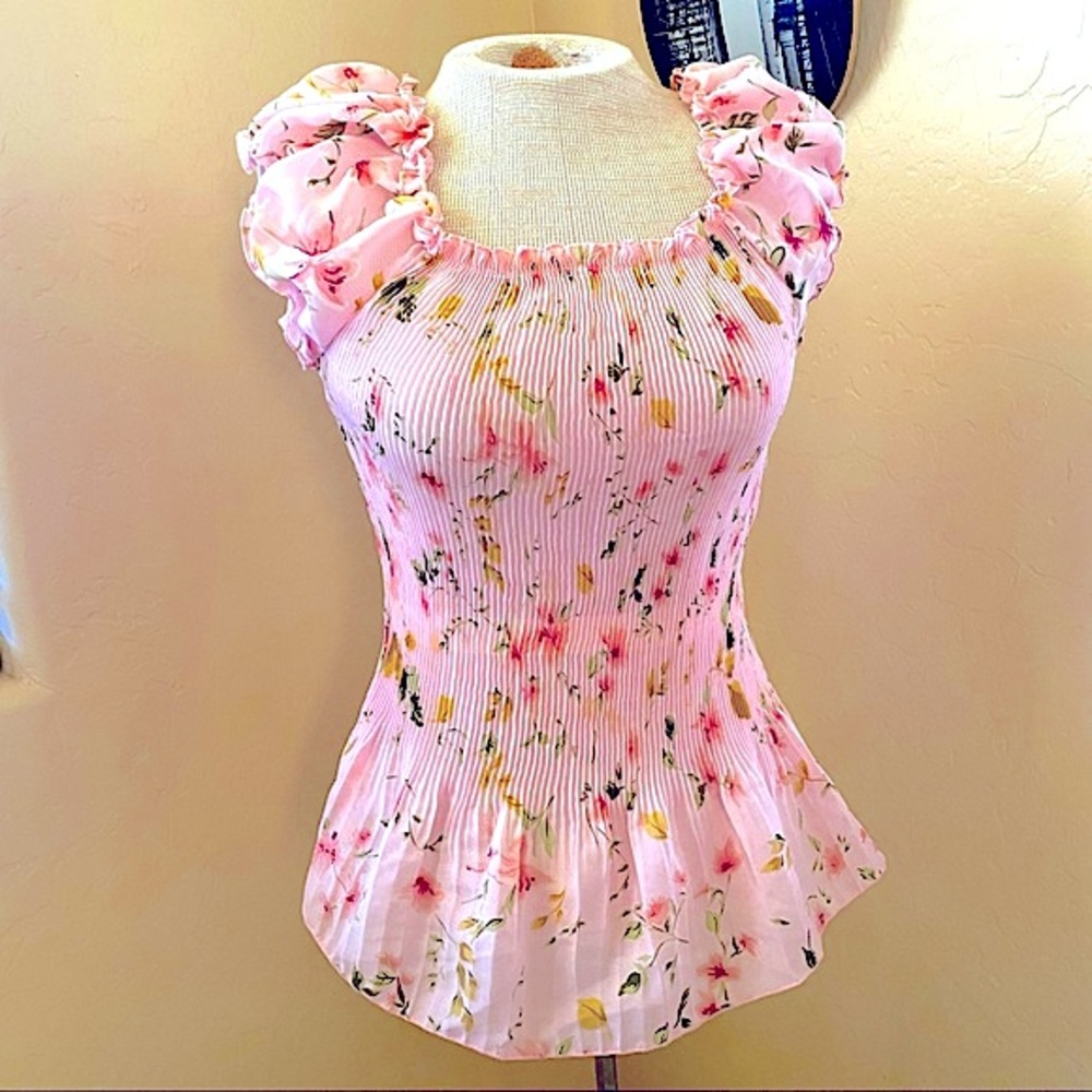 Rene Margo Semi Sheer Blouse